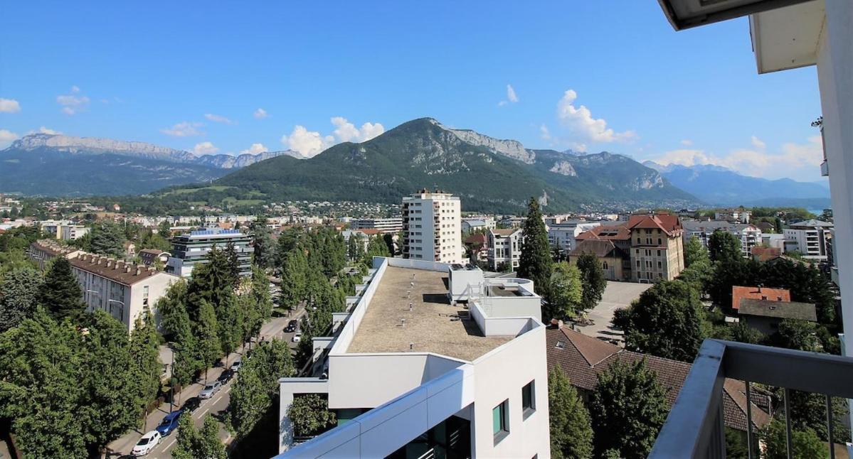 Mont Royal Balcon Et Piscine Daire Annecy Dış mekan fotoğraf